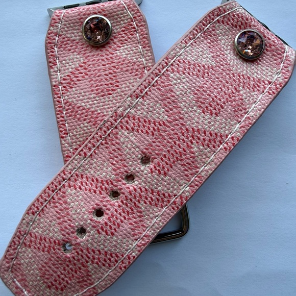 Pink Goyard Spark*l Band for Apple Watch - Picture 4 of 8